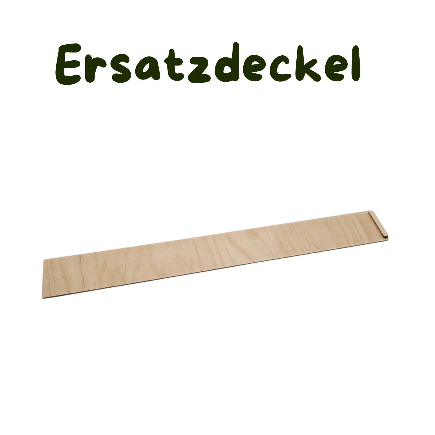 Lightfarbenes hölzernes ersatzdeckel für taufkerzenkiste mit schiebedeckel ideal zum gravieren und aufbewahren