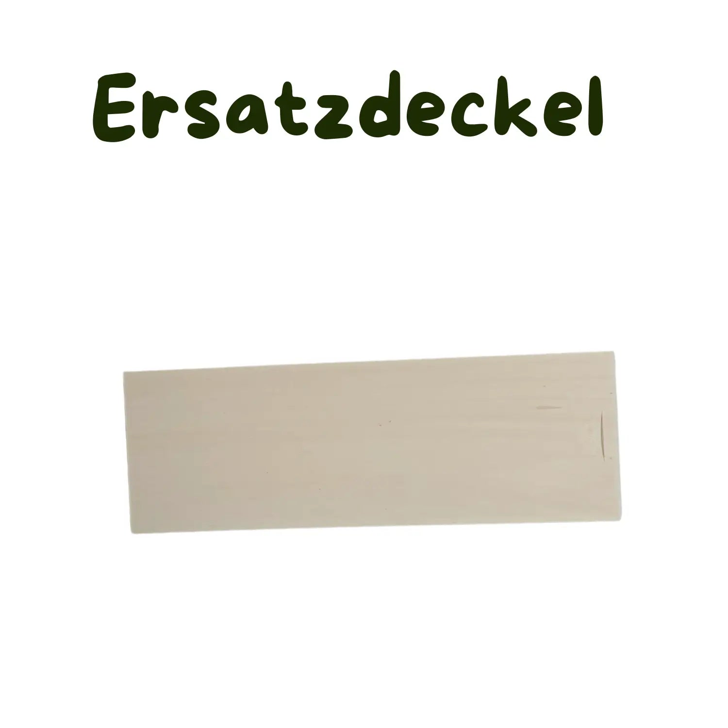 Beige rechteckiger austauschdeckel für taufkerzenkiste aus holz mit schiebedeckel zum gravieren 26 x 8,5 x 8,5 cm