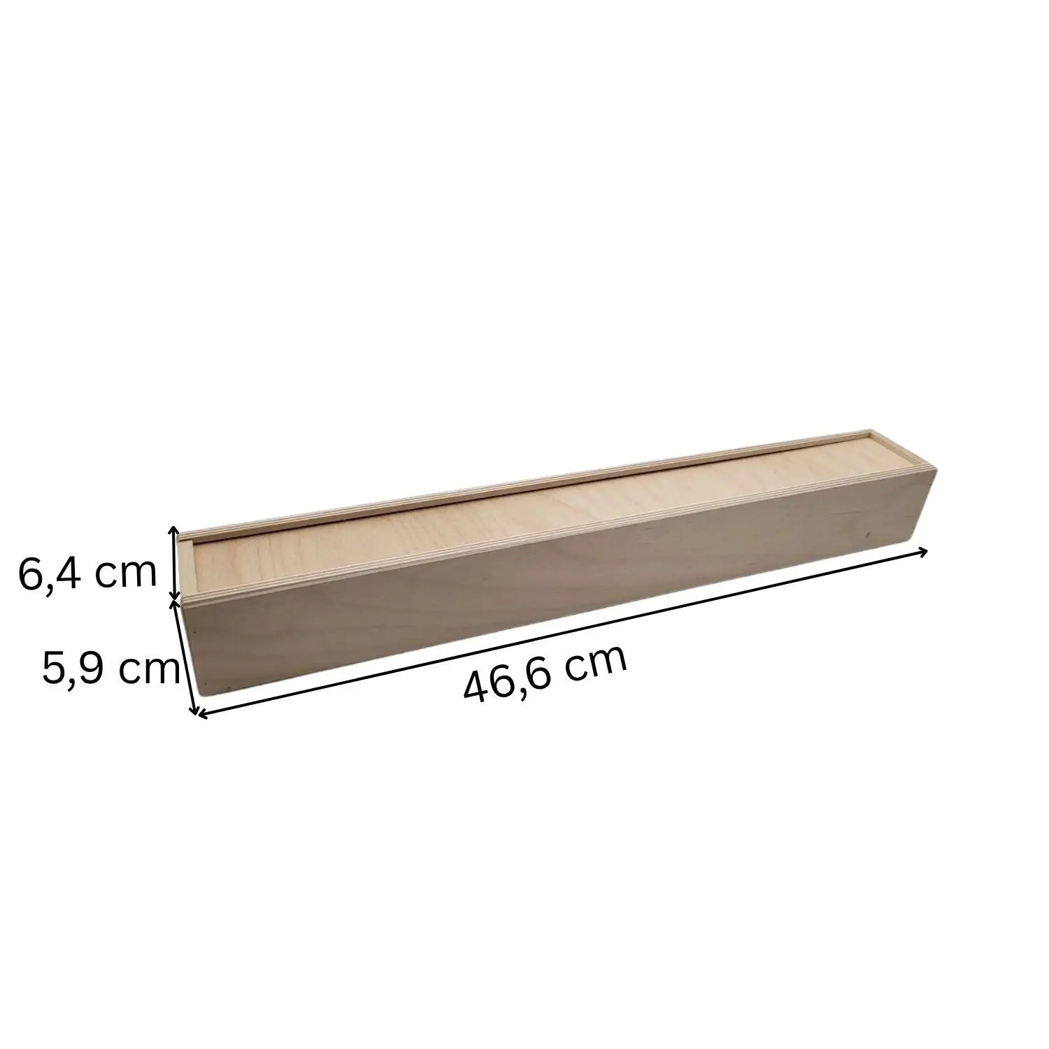Lightfarbene holz taufkerzenkiste mit schiebedeckel und natürlicher holzmaserung ideal zum gravieren und aufbewahren